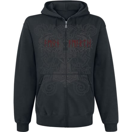 Amon Amarth Vest met capuchon - Viking Horde - XL tot 3XL - voor Mannen - zwart