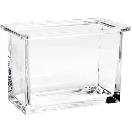 Emco Vara glass container for soap dispenser or utensil box 421900090