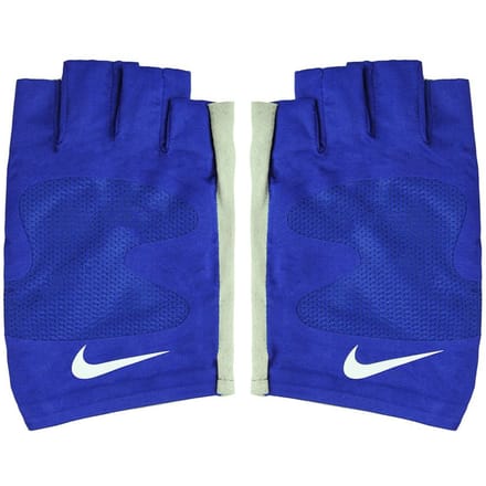 Nike Logo Blauw Wit Heren Rugby Handschoenen PGR002 401