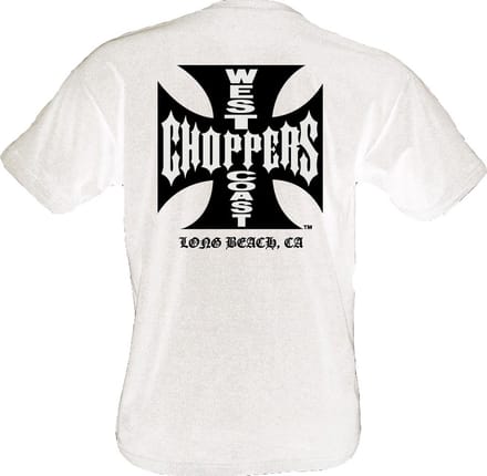 WCC- West Coast Choppers -T-shirt Iron -Cross wit