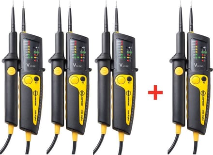 Beha Amprobe 2100-ALPHA BUNDLE Tweepolige spanningstester CAT III 1000 V, CAT IV 600 V LED, Akoestisch