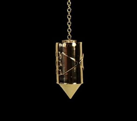 Pendel - Atlantis - goud verguld - 3,8 cm