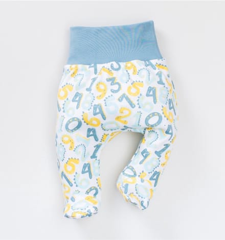 Nini - Broekje Floris - Met voetjes - Maat 68 - 4 t/m 6 maanden