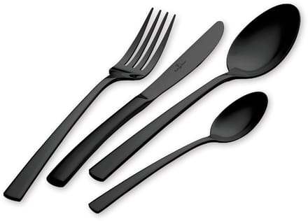 Bestek set 24-delig Berlinger Haus BH-3080 glanzend zwart