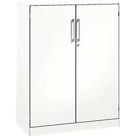 Vleugeldeurkast ASISTO C 3000, 3 ordnerhoogten, B 1000 mm, wit/wit