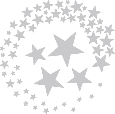 Sizzix Thinlits Snijmal set - Sterren Whoosh! - 5 Stuks