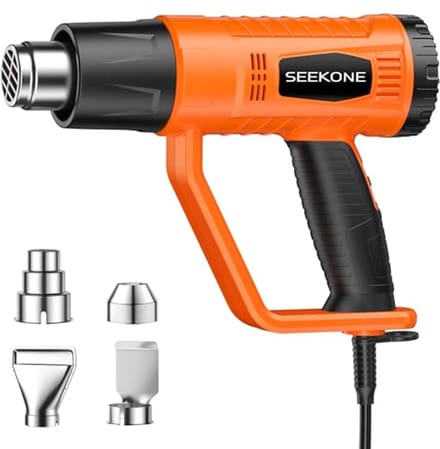Solidchoice - 2000W Hittegun met 2 Temperatuurinstellingen