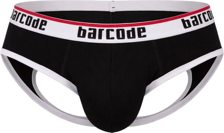 Barcode Berlin Maxime Backless Brief Black - MAAT M - Erotisch Heren Ondergoed - Slip voor Man - Sexy mannen Slip