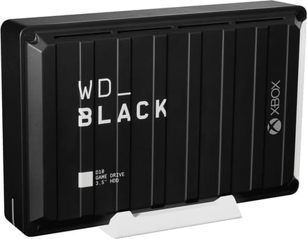 WD BLACK D10 Game Drive for Xbox One - 12TB - External Hard drive - Black