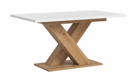 Motion uitschuifbare eettafel Artisan NB wit NB - 90x150x76cm