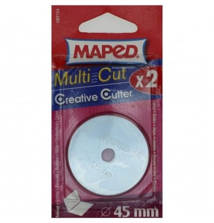 Maped - reservemes voor Maped 310 rillijn - 2 stuk