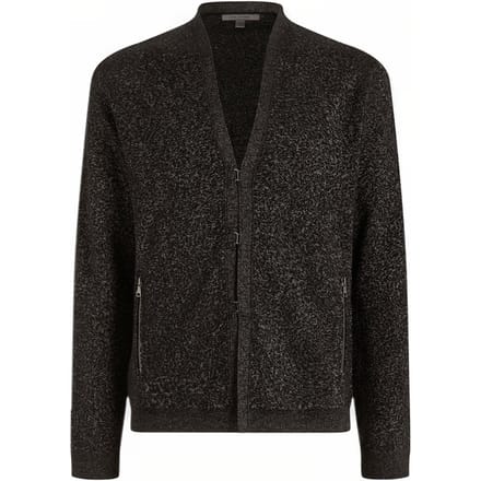 John Varvatos Claremont Regular Fit Ls Hook Bar Jack Black Größe: L | Cardigans Outlet | Herren | Schwarz