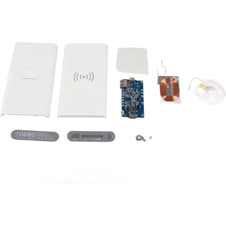 10000 Milliampère Polymeer Lithium Ion Batterijcel TYPE C Mobiele Voeding Accessoire white