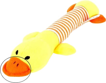 Nivard Honden Speelgoed - Hond - Speelgoed - Dog Toy - Pluche - Gele Eend