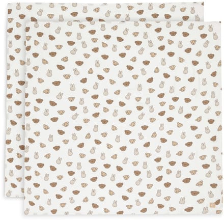 Jollein Hydrofiele Doek Large 115x115cm Miffy and Friends (2pack)