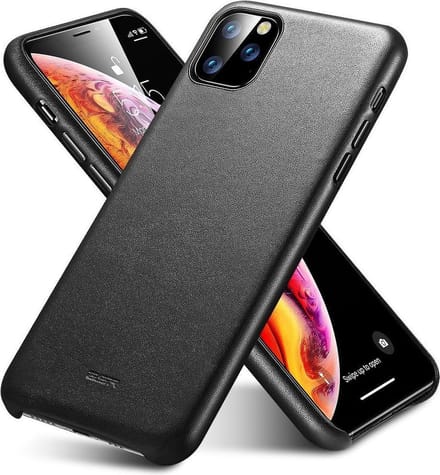 ESR Metro Premium echt lederen case Geschikt voor iPhone 11 PRO – zwart