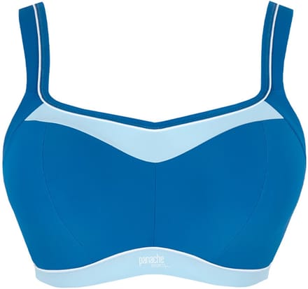 Panache - Power Voorgevormde Sport BH met beugel - Ocean - 70D