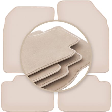 PREMIUM beige matten voor: Nissan Micra K11 hatchback 1992-2003