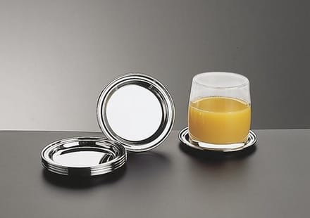 APS Onderzetter - Hoogwaardige Kwaliteit - RVS - Ø 10 cm - Rond - Voor Horeca