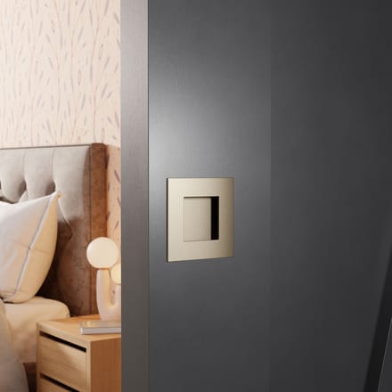 Schuifdeurkom - Champagne blend - RVS - GPF - GPF0714.A4E champagne blend 70x70mm
