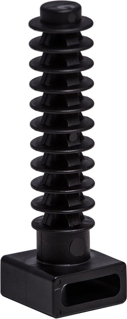 Thorgeon Screw Saddle Cable Support 8x45 black (100 pcs)