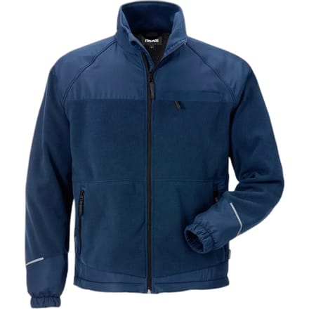 Fristads Winddicht Fleecejack 4411 Fle - Donker marineblauw - M
