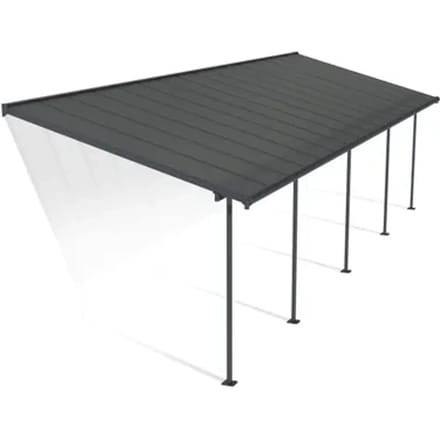 Palram | Canopia - Terrasoverkapping Capri - Grijs - 971x295x299cm