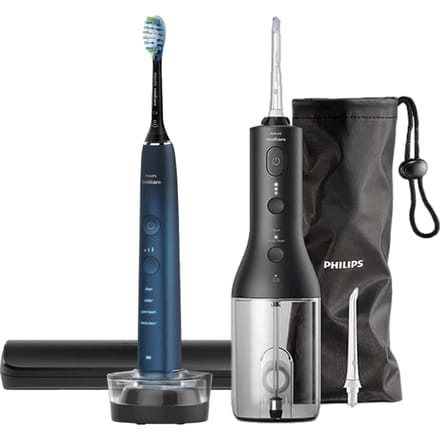 Philips Sonicare DiamondClean 9000 HX9911/88 + Power Flosser Zwart
