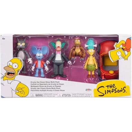 The Simpsons - 6 CM MULTIPACK KRUSTY DE CLOWN