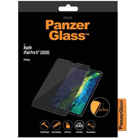 PanzerGlass Privacy Screenprotector voor de Apple iPad Pro 11 (2018/2020/2021/2022) / Air 5 (2022) / Air 4 (2020)