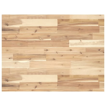 vidaXL - Wastafelblad - 80x60x4 - cm - onbehandeld - massief - acaciahout