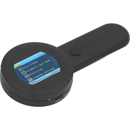 Handheld Elektronische Vergrootglas USB 2in IPS-scherm met 8 LED-lampjes Draagbaar Desktop
