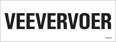 Pickup bord 33x12 cm - Veevervoer