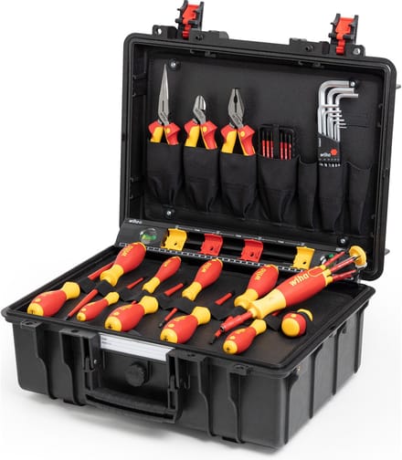 Wiha Gereedschapsset Basic Set L Electric in Koffer - 39-delig - 45257