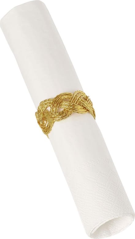 IHR NAPKIN RING goud servetring - Set van zes