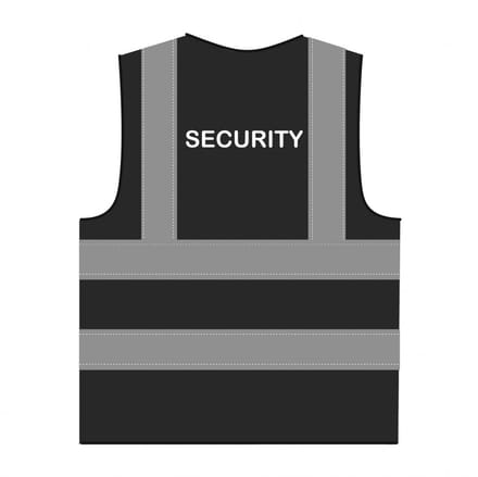 Security hesje RWS zwart