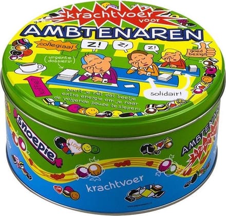 Paperdreams - Snoeptrommel - Ambtenaren