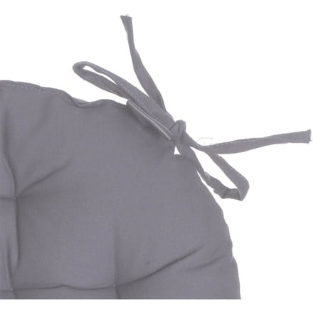 Eazy Living Stoelkussen Lys Licht Grijs - 38 cm x 38 cm - 4 Stuks
