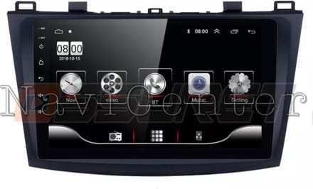 CarPlay geschikt voor Mazda 3 2010-2013 Android navigatie en multimediasysteem autoradio wifi bluetooth usb 2+32GB