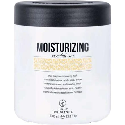 Light Irridiance Essential Care Masque Hydratant Cheveux Secs 1000 ml black