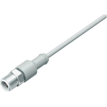 binder 77 3729 0000 40908-0500 Sensor/actuator connector, geassembleerd M12 Stekker, recht 1 stuk(s)