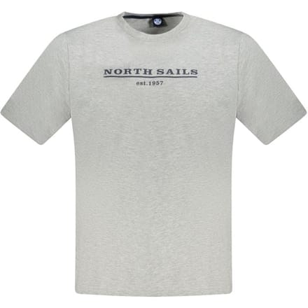 North Sails Grigio Katoen Heren T-Shirt