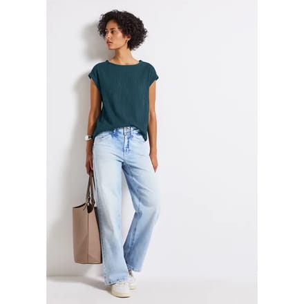 Blouse shirt met tape details