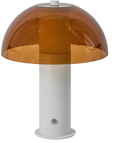 Bureaulamp ToadL LED op accu wit