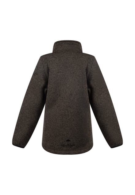 Schmuddelwedda Gebreide fleece jas Meisje grijs melange