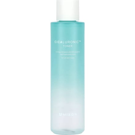 Mizon, toner cicaluronique, 50 000 ppm, 5,07 fl oz (150 ml) blue