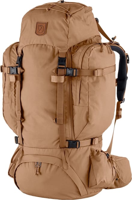 Fjällräven trekkingrugzak rugzak Singi Kajka 75 S / M Backpack Khaki Dust Lichtbruin