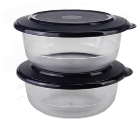 Tupperware serveerkommen set van 2 (450ml)