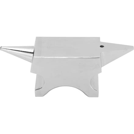 Dubbelzijdige Hoorn Aambeeld RVS Metaal Smeedplatform voor DIY Sieradenbewerking white