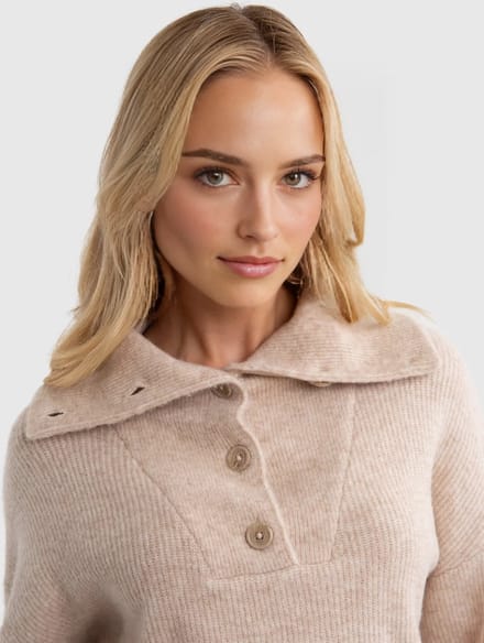 Starry Indigo - Dames Coltrui / Ladies Turtleneck Sweater